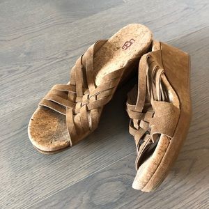 UGG Wedge Sandal size 10